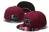 South Carolina Gamecocks Team Logo Red Adjustable Hat GS
